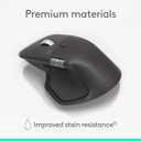 Logitech MX Master 4 for Business, Wireless Mouse with Quiet Clicks, 8K DPI, MagSpeed Scrolling, Logi Bolt Receiver, Bluetooth, Actions Ring, Haptics, USB-C Charging – Graphite