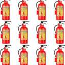 CCINEE 12Pack Fire Extinguisher Toys Mini Water Firemen Squirter Water Water Squirt Gun for Kids Teens Adults Summer Outdoor Games Birthday Swimming Pool Party Favors,4.2Inch