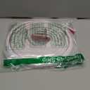 118" Side Open One Cord Hider (<1/4") for Wall Mounted Tv,Extension Cable Cover to Hide Conceal Cords Along Wall,Wire Raceway Management Cable Concealer Channel,Electric Cord Organizer,White