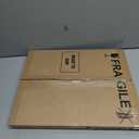 MCS Canvas Float Frames 12x12 Frame, Black & Gold Square for Finished Canvases, Vertical & Horizontal Wall for Canvas Paintings (1-Pack)