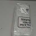 Tatuo 1 Pcs Cable Organizer Box with Wire Ties, Plastic Cord Storage Box with Lid, Electronics Organizer for Home Office Desk Organizers and Accessories (Clear)