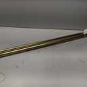 Kemmie Heavy Duty Double Curtain Rods, 36 to 72' Telescoping, Warm Gold, Metal & Aluminum, Wall Mounted