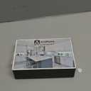 Asidrama 10 Pack Brushed Gold Kitchen Cabinet Knobs - Dresser & Drawer Knobs - Zinc Cabinet Hardware (Single Hole Knob)