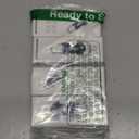 Master Lock Blue Set Your Own Combination TSA Approved Luggage Lock, Travel Zipper Padlock is Perfect for Suitcases, Bags, or Backpacks, 4 Pack, 4688BLUEC4