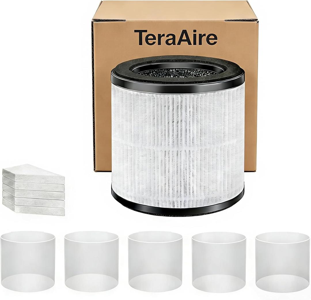 Replacement Filter for TeraAire Air Purifier, 3-in-1 Grade HEPA Filters Compatible with TeraAire Air Purifier APS1006-UL (1)