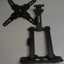 monTEK Long Arm TV Wall Mount for Most 23-65 Inch TVs, 37 Inch Long Extension TV Mount Swivel and Tilt, Full Motion Wall Mount Tv Bracket Fit Max VESA 400 x 400mm, Up to 77 lbs