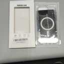 Choiche for iPhone 15 Pro Max Case Magnetic, Women Clear Glitter Bling Sparkly Case, [3xDiamond Camera Lens Protectors] [2xTempered Glass Screen Protectors] [Compatible MagSafe] (Glitter Clear)