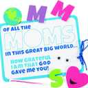 Fun Express Religious Mothers Day Sign God Gave Me You Foam Craft Kit- Makes 12 - Great for School, Church and Home