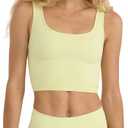 Organic Basics Women's Smooth Thong Seamless Underwear (Yellow, S)