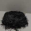 ZHODR Cut Paper Shred Filler for Gift Boxes, 8 oz (1/ 2 lb) Easter Basket Filler, Filler for Wrapping Gifts, Crafting Activities, Display Merchandise, Weight and Many Color Options (Black)