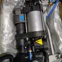 A-Premium Air Suspension Compressor Compatible with Porsche Cayenne Volkswagen Touareg 2011-2018 Sport Utility, with Bracket and Relay, Replace# 95835890100, 7P0616006