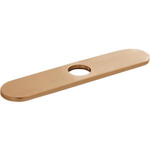 hansgrohe 3-inch Base Plate Modern Easy Install in Brushed Bronze, 14019141