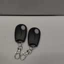 2 Pack Linear ACT-31B Garage Door Remotes, 318MHz MegaCode Compatible with MCT-3 MCT-11 LDCO800 Keychain Remote