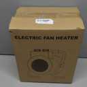 Greenhouse Heater with Thermostat, 1500W Electric Outdoor Heaters for Patio, Overheat Protection, Fast Heating, IPX4 Waterproof, Green House Heaters for Plants, Grow Tent, Outdoor, Yellow