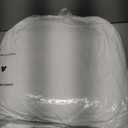 White Queen Comforter Set - 3 Pieces Seersucker Lightweight Bedding Comforter Sets (1 Soft Fluffy Comforter & 2 Pillowcases) - All Seasons Cozy Modern Bed Sets