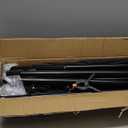 Hemmotop Photo Backdrop Stand, 10x7ft (WxH) Background Stand for Photoshoot, Adjustable Backdrops Support kit with Carry Bag for Parties, Photography, Projector Screen, Wedding, Decoration, Balloons