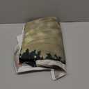 Mocsicka 7x5ft Winter Christmas Backdrop for Photography Christmas Glitter Bokeh Green Pine Tree Lamps Photo Backdrop Xmas Family Pictures for Kids Newborn Photography Background