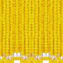 6 Pcs 5 Feet Long Strands Marigold Flowers Garland with Pendant Indian Wedding Decoration Artificial Decorations for Altar Faux Flower for Diwali, Pooja, Bush Floral Party (Yellow)
