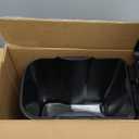 Cesun Small Bathroom Trash Can with Lid Soft Close, Step Pedal, 6 Liter / 1.6 Gallon Stainless Steel Garbage Can with Removable Inner Bucket, Anti-Fingerprint Finish (Matt Black)