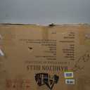 Hamilton Hills 20x30 inch Vintage Gold Mirror | French Baroque & Antique Arched Mirror for Wall Decor | Gold Bathroom Mirror | Ornate Entryway Mirrors for Wall | Decorative Fancy Vanity to Hang