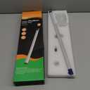 hygger 16.9 Inch Long Aquarium Bubble Bar, Ultra-Fine Quiet Oxygen Diffuser Bubble Curtain Wall, Self-Sinking Design Fish Tank Bubbler Decorations for Freshwater Saltwater