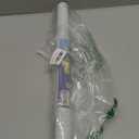 Chell Clear Contact Paper Roll for Books, 17.5 in x 5 ft Clear Self Adhesive Book Cover Paper Protector