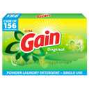 P&G Professional Gain Powder Laundry Detergent for Regular and HE Washers, Original Scent, Single Use (Case of 156)