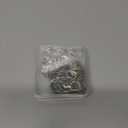 SUNNYCLUE 1 BOX 100PCS 15mm Alloy Round Bead Frames Beads Connector Metal Silver Bronze Circle Link Ring Bezel Hollow Frame Spacer Bead Bulk for Jewellery Making Beading Accessories Diy Earrings Craft