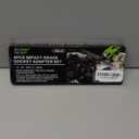 SUNHZMCKP 9-Piece Impact Grade Power Drill Sockets Adapter Sets, 3", 6", and 12" Hex Shank Impact Driver Socket Adapter, Socket to Drill Adapter 1/4" 3/8" 1/2" Impact Driver Adapter