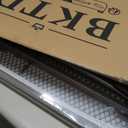 Ironing Board, Heat Resistant Cover Iron Board with Steam Rest, Non-Slip Foldable Ironing Stand. Heavy Sturdy Metal Frame Legs Iron Stand(13 * 34 * 53 Inches) (Silver Gray)