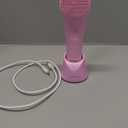 PRITECH Facial Cleansing Brush, Rechargeable Silicone Face Scrubber with Heat Massage End, Vibrating Exfoliator Scrubber for Deep Cleaning, Waterproof Face Brush for Women and Men (Pink)