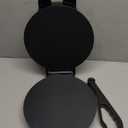 Compact 10'' Roti Maker Machine, Electric Tortilla Press with Detachable Handle, Prensa Para Tortillas,Chapati Maker Machine, Burrito Maker, Tortillera, Black