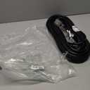 PLUGTUL 20AMP Extension Cord 50FT, NEMA 5-20 Heavy Duty Extension Cord, Lighted End, 12Gauge, SJTW, 20AMP 125V 2500W, Black