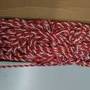 24 pcs Graduation Honor Cords 68" Grad Braided Honor Cord with Tassel Honor Rope Grad Cords Bulk for Graduation Students Bachelor Master Doctoral Gown Grad Decor (Burgundy and White)