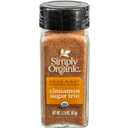 Simply Organic Cinnamon Trio, 3.1 Ounce Bottle, Blend of Premium Ceylon, Korintje and Viatnamese Cinnamon, Sweet Warm Flavor