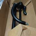 Amazon Basics Room Darkening Double Curtain Rod, 48" to 88", Black, Easy to Install