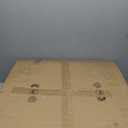 Gold Modern Chandelier 23in 9-Light Cloud Glass Pendant Light Mid Century Chandelier with White Shell Crystal Chandeliers for Bedroom Dining Room Living Room Kitchen Island Foyer