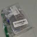 Hotop 30 Pcs Metal Drapery Curtain Rings 0.98/1.26/1.65 inch Interior Diameter and 30 Pcs Hanging Curtain Drapery Pin Hooks for Window Door Shower(Red Bronze,32 mm)