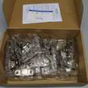 Ravinte 5 Pairs 10 Packs Full Overlay Cabinet Door Hinges,105 Degree Adjustable Concealed Kitchen Cabinet Hinges Soft Close for Face Frame Cabinet