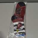 For Bare Feet NBA mens Nba 5 Stripe Logo Quarter Sock Large (Team)