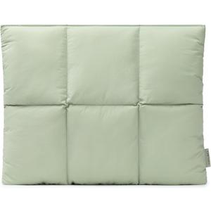 Comfyable Puffy Laptop Sleeve 13 Inch 14 Inch, Quilted Puffer Laptop Carrying Case, Pillow Case Compatible with MacBook Air M4 2025 M3 M2 M1, MacBook Pro M4 Pro/Max, Sage