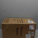 Electric Pressure Washer 5000PSI-Max 3.6GPM Power Washer Touch Screen Adjustable Pressure,4 Nozzles and 500ml Foam Cannon Power Washer Cleaning for Patio Blue