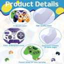Maitys 24 Pcs Game Controller Shaped Notepads Bulk Mini Pocket Gaming Notebook Novelty Memo Pads for Journaling Office Supplies Party Favors