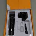 oneisall Dog Clippers for Grooming Doodles Poodles Thick Curly Hair, Low Noise Heavy Duty Dog Grooming Kit with Detachable Metal Blades