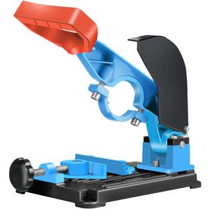 Adjustable Angle Grinder Stand, 38mm - 48mm Clamping Range with 0-45 Adjust Cutting Angle, Dual Use Bracket Holder for Angle Grinder and Hammer Drill