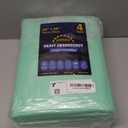 FYGRIP 4 Pack 36” x 36” Extra Heavy Absorbency Washable Underpads, Waterproof Quick Drying Nursing Incontinence Reusable Washable Bed Pee Pads for Dogs, Diaper Changing & Adults, Green