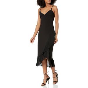 LIKELY Women's Hollina Dress, Black, 6