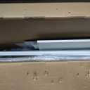 4 Pack Heavy Duty Closet Shelf & Rod Brackets, Wall Mounted Closet Shelf Brackets, 11 x 10.2 Inch Closet Shelf Brackets with Rod Support, White