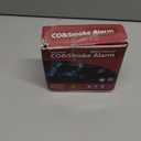 2 in 1 CO & Smoke Detectors, Carbon Monoxide Detector,with 9V Battery,Digital Display, Smoke Detector Carbon Monoxide Detector Combo,Alarm for Home or Office,Easy to Install