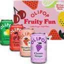 OLIPOP Prebiotic Soda Pop, Fruity Fun Variety, Pantry Pack Packed with Prebiotics, Fiber, and Botanicals, Gluten Free, GMO Free, 12oz (12-Cans), BBD MAR/17/27